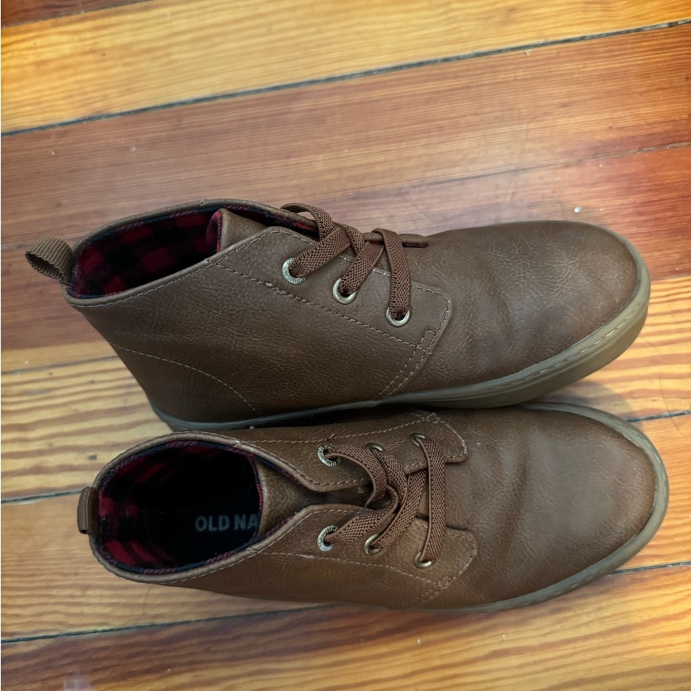 Old Navy Brown Chukka Boots with Suede Finish